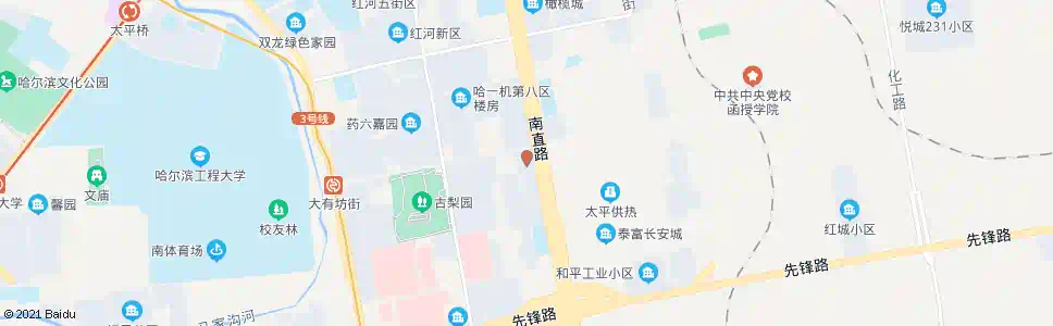 哈尔滨昆仑小区_公交站地图_哈尔滨公交_妙搜公交查询2025