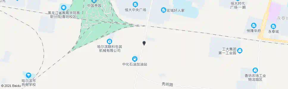 哈尔滨红星村_公交站地图_哈尔滨公交_妙搜公交查询2025