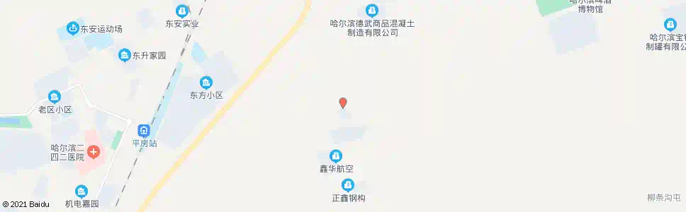 哈尔滨第三火葬场_公交站地图_哈尔滨公交_妙搜公交查询2025