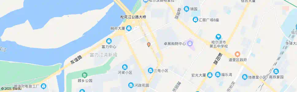 哈尔滨河梁街_公交站地图_哈尔滨公交_妙搜公交查询2025