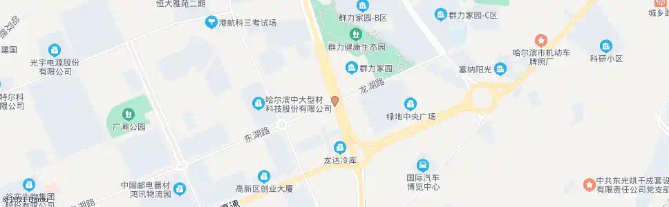 哈尔滨东湖路(伊春路口)_公交站地图_哈尔滨公交_妙搜公交查询2025