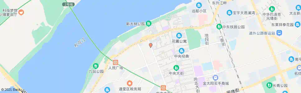 哈尔滨通江街_公交站地图_哈尔滨公交_妙搜公交查询2025