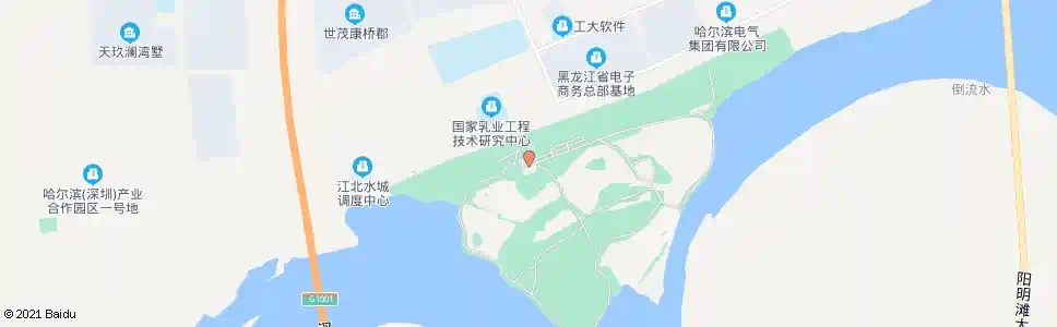 哈尔滨金河湾湿地公园_公交站地图_哈尔滨公交_妙搜公交查询2025
