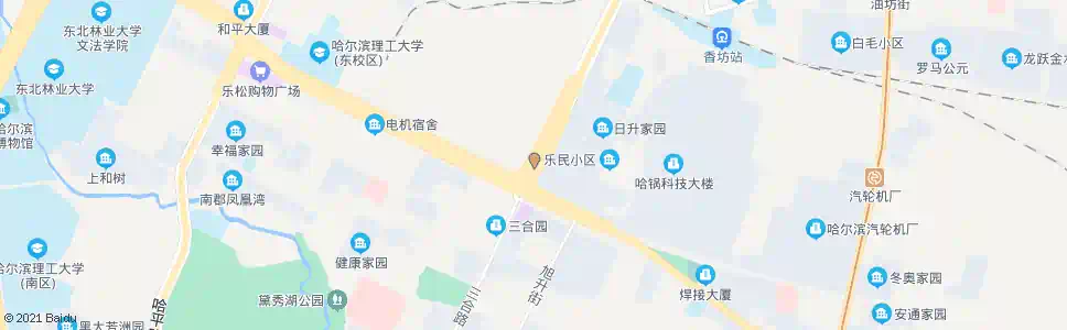 哈尔滨电塔街_公交站地图_哈尔滨公交_妙搜公交查询2025