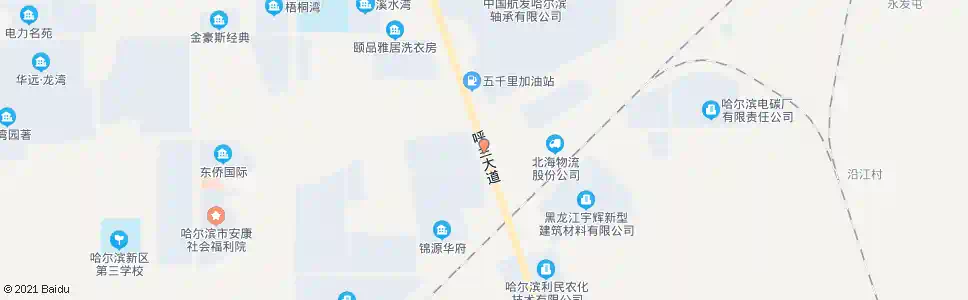 哈尔滨哈轴路_公交站地图_哈尔滨公交_妙搜公交查询2025