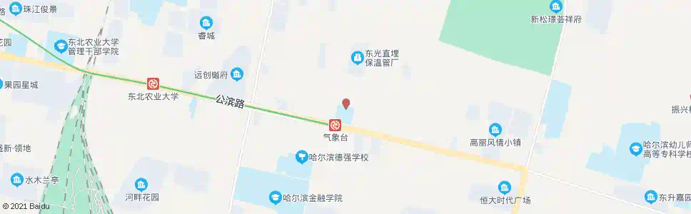 哈尔滨八十六中(德强学校)_公交站地图_哈尔滨公交_妙搜公交查询2025