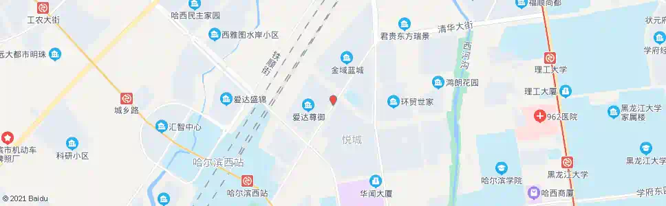 哈尔滨哈尔滨大街(武威路口)_公交站地图_哈尔滨公交_妙搜公交查询2025