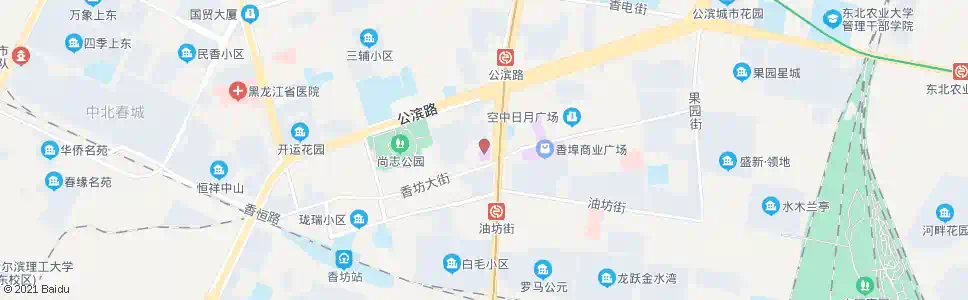 哈尔滨通乡商店_公交站地图_哈尔滨公交_妙搜公交查询2025