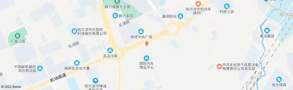 哈尔滨国际汽车城_公交站地图_哈尔滨公交_妙搜公交查询2025
