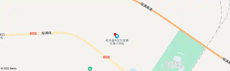 哈尔滨化家村_公交站地图_哈尔滨公交_妙搜公交查询2025