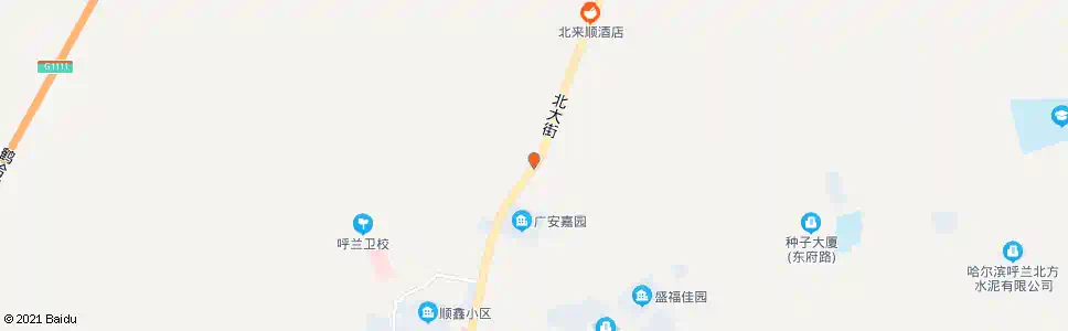 哈尔滨呼兰区肉食加工厂_公交站地图_哈尔滨公交_妙搜公交查询2025