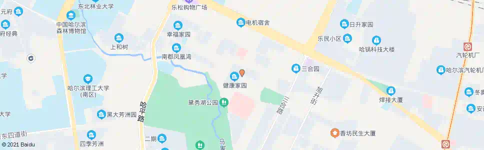 哈尔滨电教街_公交站地图_哈尔滨公交_妙搜公交查询2025