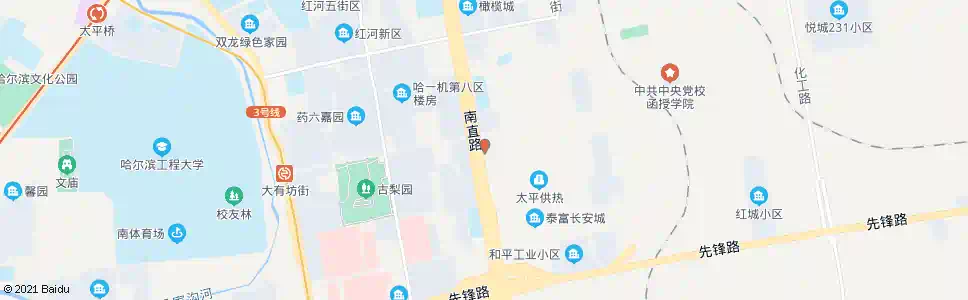 哈尔滨药材公司_公交站地图_哈尔滨公交_妙搜公交查询2025