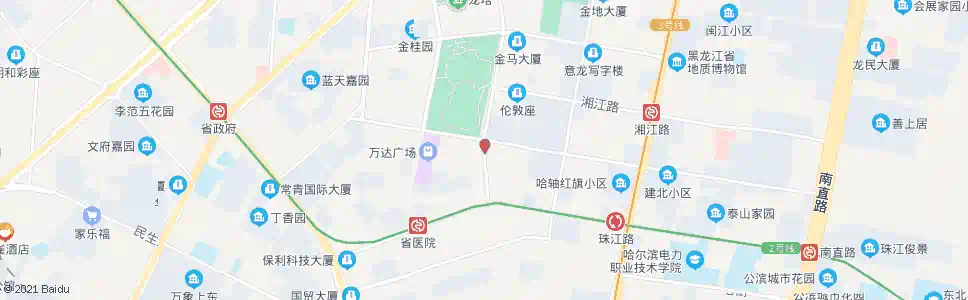 哈尔滨华山路_公交站地图_哈尔滨公交_妙搜公交查询2025