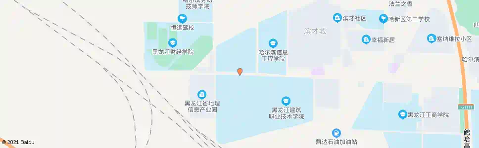 哈尔滨黑龙江生态工程学院_公交站地图_哈尔滨公交_妙搜公交查询2025