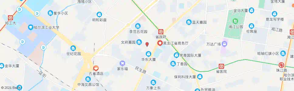 哈尔滨省文联_公交站地图_哈尔滨公交_妙搜公交查询2025