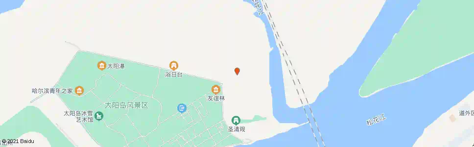哈尔滨水上公园_公交站地图_哈尔滨公交_妙搜公交查询2025