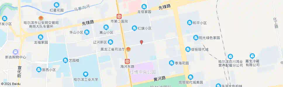 哈尔滨淮河路_公交站地图_哈尔滨公交_妙搜公交查询2025