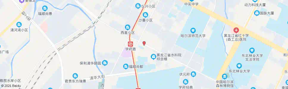 哈尔滨清滨路_公交站地图_哈尔滨公交_妙搜公交查询2025
