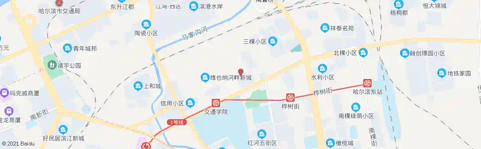 哈尔滨太平大街_公交站地图_哈尔滨公交_妙搜公交查询2025