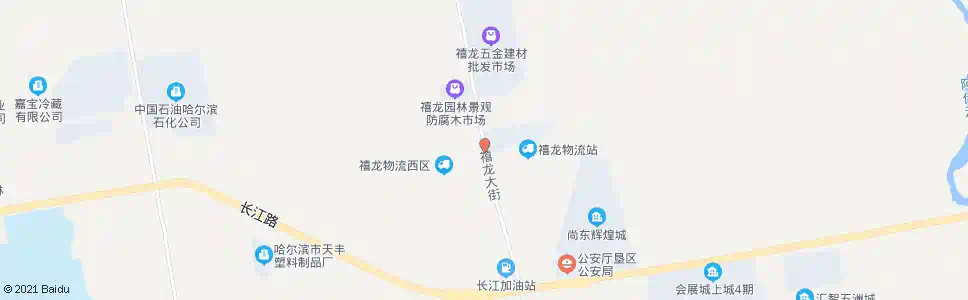 哈尔滨禧龙美居购物广场_公交站地图_哈尔滨公交_妙搜公交查询2025