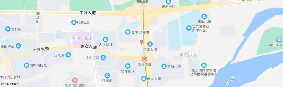 哈尔滨龙华渔村_公交站地图_哈尔滨公交_妙搜公交查询2025