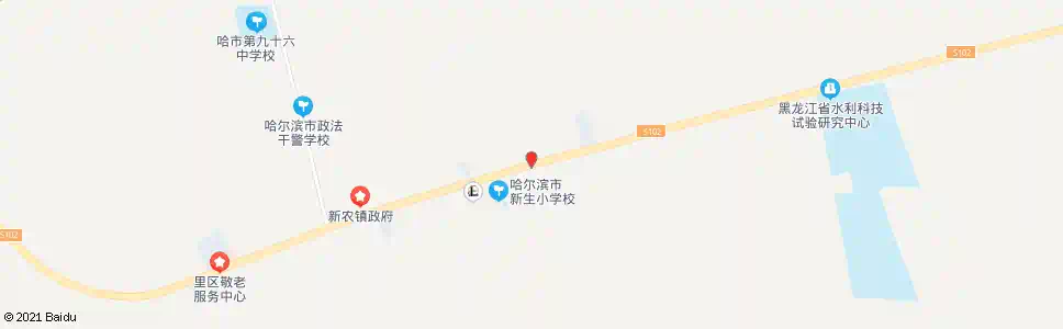 哈尔滨前肖道口_公交站地图_哈尔滨公交_妙搜公交查询2025