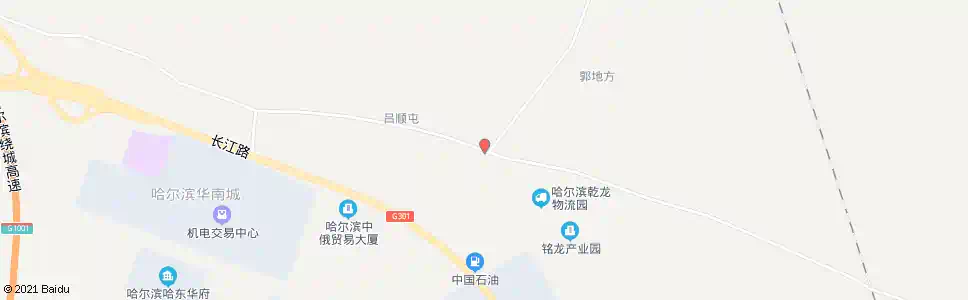 哈尔滨郭地方道口_公交站地图_哈尔滨公交_妙搜公交查询2025