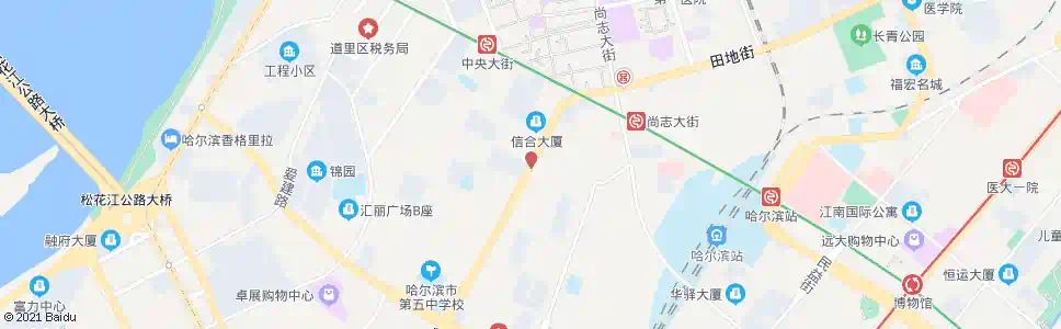 哈尔滨北安街_公交站地图_哈尔滨公交_妙搜公交查询2025