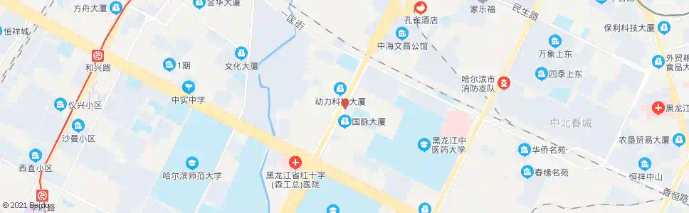 哈尔滨文政街_公交站地图_哈尔滨公交_妙搜公交查询2025