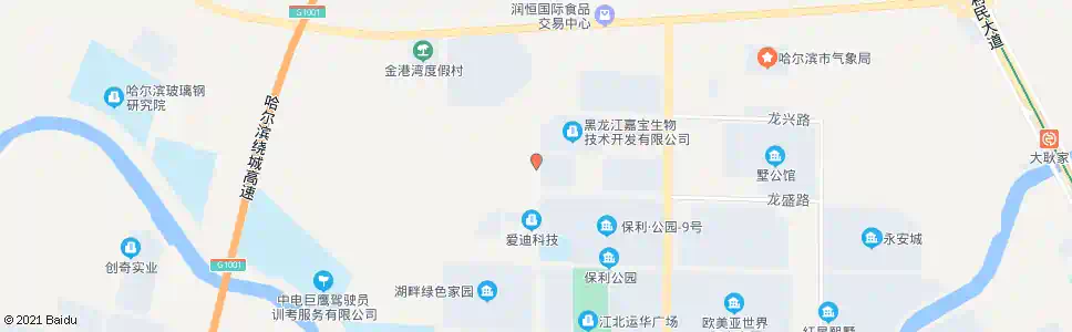 哈尔滨左岸大街_公交站地图_哈尔滨公交_妙搜公交查询2025