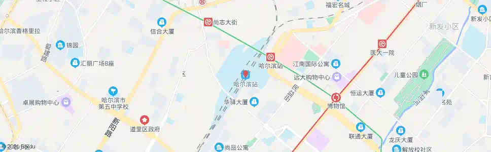 哈尔滨辅机厂_公交站地图_哈尔滨公交_妙搜公交查询2025