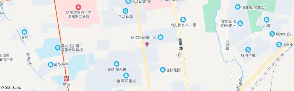 哈尔滨科研路征仪路口_公交站地图_哈尔滨公交_妙搜公交查询2025