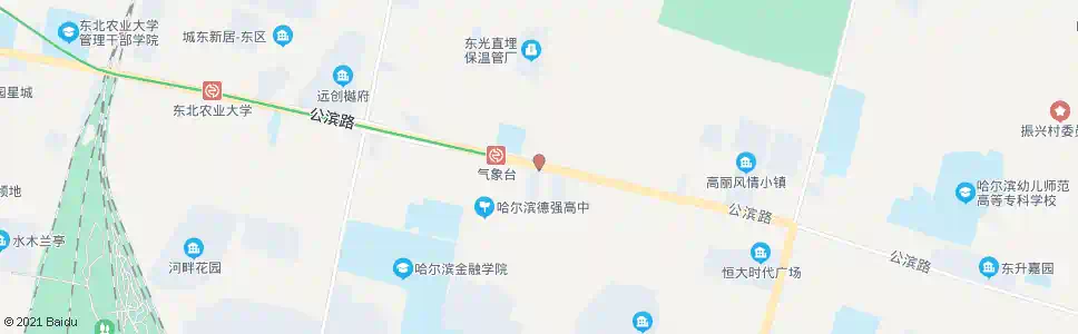 哈尔滨骏发驾校_公交站地图_哈尔滨公交_妙搜公交查询2025