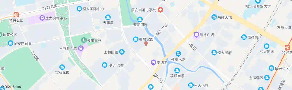 哈尔滨顾乡大街_公交站地图_哈尔滨公交_妙搜公交查询2025