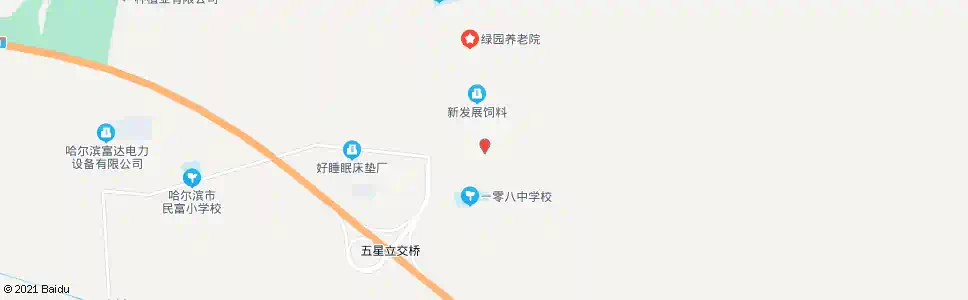 哈尔滨乡五兴村_公交站地图_哈尔滨公交_妙搜公交查询2025