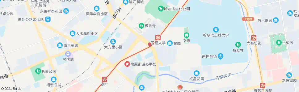哈尔滨宣化街(南通大街)_公交站地图_哈尔滨公交_妙搜公交查询2025