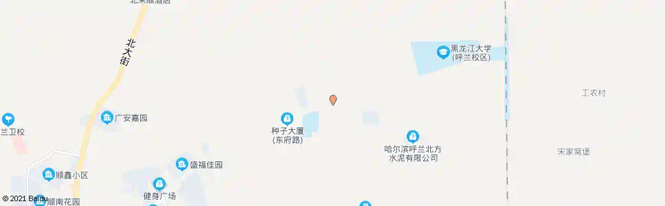 哈尔滨呼兰交警队_公交站地图_哈尔滨公交_妙搜公交查询2025