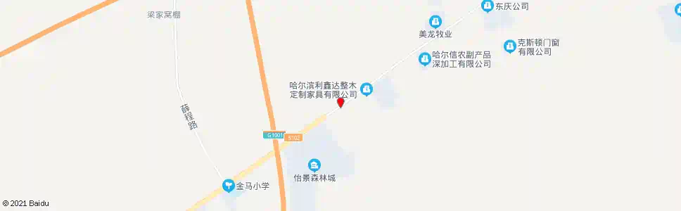 哈尔滨良友食杂店_公交站地图_哈尔滨公交_妙搜公交查询2025