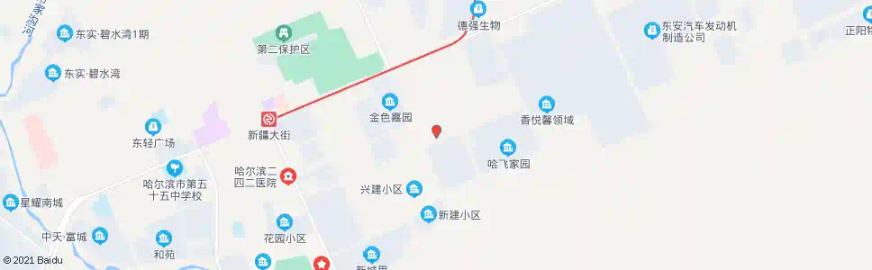 哈尔滨一六二中学_公交站地图_哈尔滨公交_妙搜公交查询2025