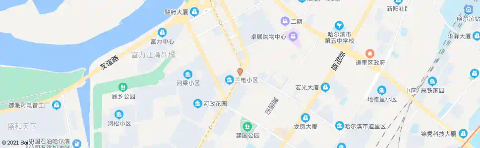 哈尔滨前进路_公交站地图_哈尔滨公交_妙搜公交查询2025