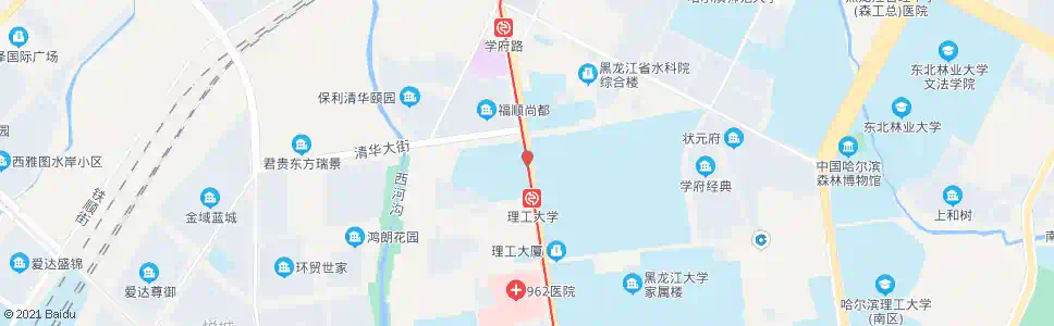 哈尔滨哈理工大学_公交站地图_哈尔滨公交_妙搜公交查询2025