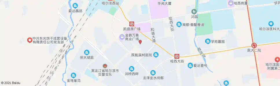 哈尔滨南兴街_公交站地图_哈尔滨公交_妙搜公交查询2025