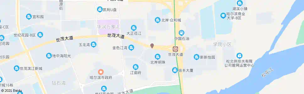 哈尔滨大唐电业_公交站地图_哈尔滨公交_妙搜公交查询2025