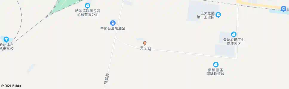 哈尔滨北柞家园_公交站地图_哈尔滨公交_妙搜公交查询2025