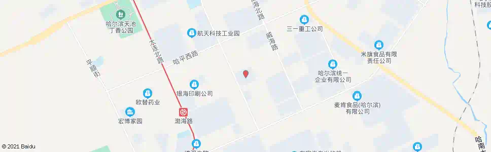 哈尔滨医大药业_公交站地图_哈尔滨公交_妙搜公交查询2025