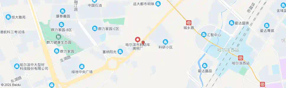 哈尔滨金山堡_公交站地图_哈尔滨公交_妙搜公交查询2025