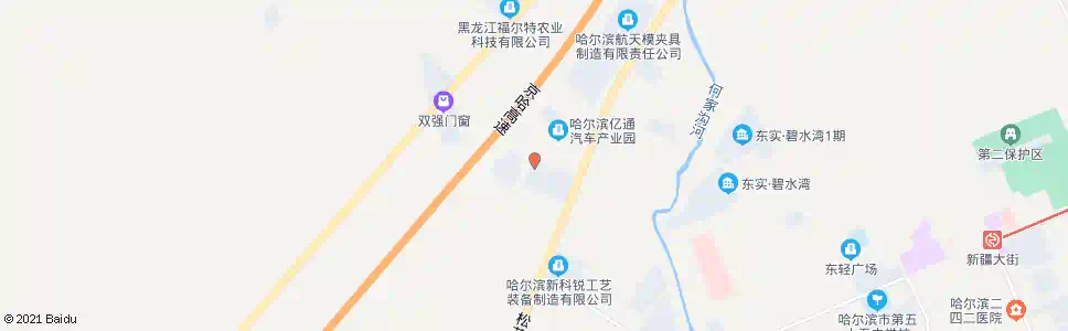 哈尔滨博能公司_公交站地图_哈尔滨公交_妙搜公交查询2025