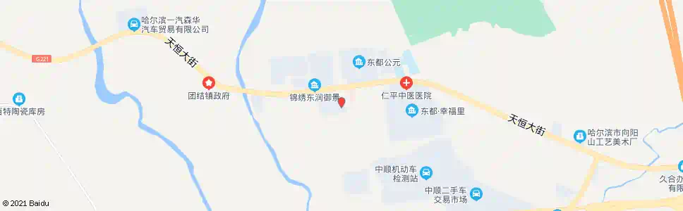 哈尔滨东凤村_公交站地图_哈尔滨公交_妙搜公交查询2025