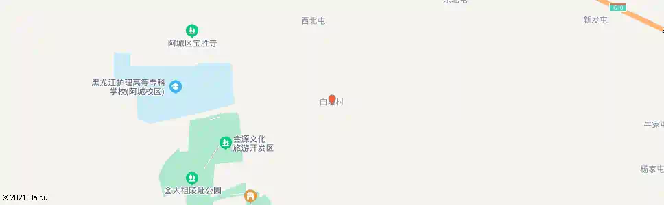 哈尔滨白城村_公交站地图_哈尔滨公交_妙搜公交查询2025